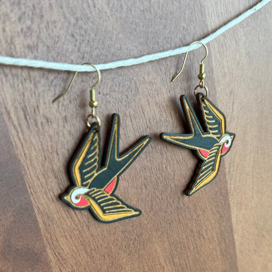 American Traditional Swallows